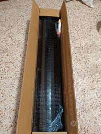 Rete/recinzione per polli rivestita in vinile nero