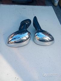 Coppia specchietti cromati fiat 500