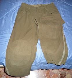 Pantaloni mimetica esercito italiano anni 80