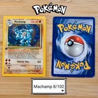 Machamp 8/102 Holo 1st Edition - BS 1999 - ENG