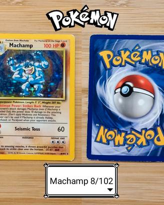 Machamp 8/102 Holo 1st Edition - BS 1999 - ENG
