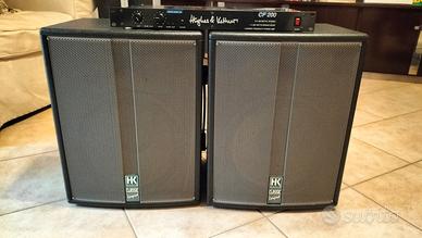 amplificatore Hughes Kettner e due casse