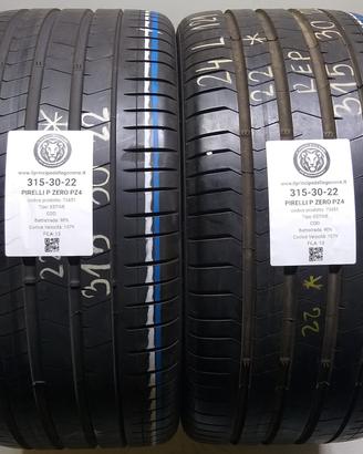 2 GOMME 315 30 22 PIRELLI A73451
