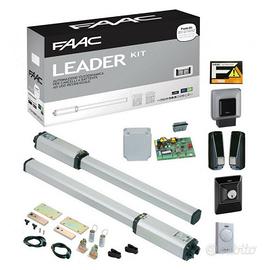 Faac Leader 402 kit automazione cancello battente