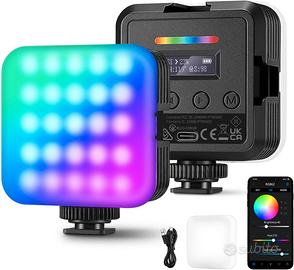 Coppia NEEWER RGB62 Luce Video RGB Magnetica