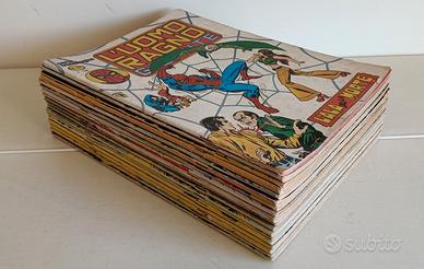 L'uomo Ragno Gigante ed. Corno lotto da 18 numeri