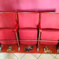 Poltrone cinema vintage