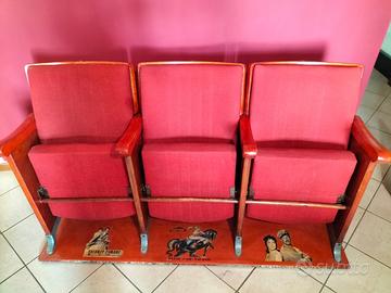 Poltrone cinema vintage