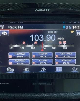 Autoradio x-zent x-f220