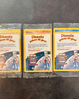 Carte Pokemon Promo WOTC Legendari Sealed