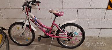 Bici bambina 20 pollici + caschetto