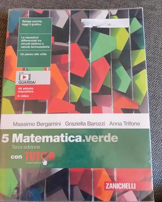 libro di matematica istituto t.t. o liceo 