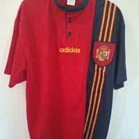 maglia da calcio vintage nazionale spagnola 