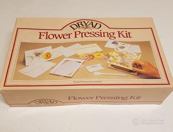 Vintage Dryad Flower Pressing Kit pressare fiori