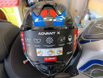casco ls2 Advant x carbon come nuovo tg xl
