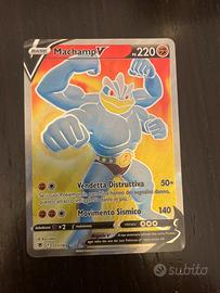 Carta pokemon Machamp V Full Art