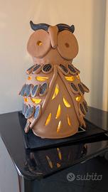 Gufo in terracotta 