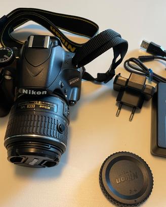 Nikon D3200 obiettivo 18-55 VR