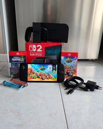 Console Nintendo Switch 2 + 2 giochi con garanzia