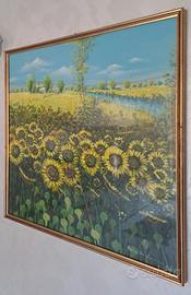 Quadro di girasoli.