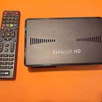 Decoder digitale satellitare DVB-S2/HEVC tivùsat
