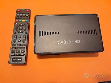 Decoder digitale satellitare DVB-S2/HEVC tivùsat