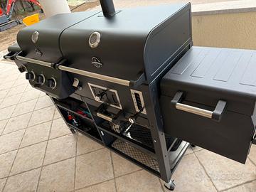 Griglia BBQ Jamestown a Gas e Carb