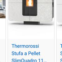 STUFA A PELLET THERMOROSSI SLIM 11 NUOVA IMBALLATA