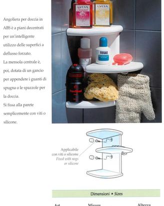 Accessorio indispensabile per doccia