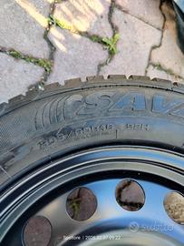 Pneumatico SAVA con cerchio