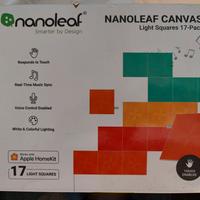 Nanoleaf Canvas 17 pezzi kit luci smart