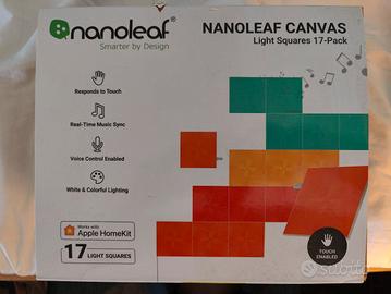 Nanoleaf Canvas 17 pezzi kit luci smart