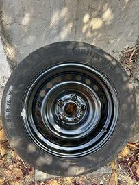 ruota scorta nissan leaf 2018 cerchio 205/55 r 16