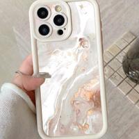📱✨️Cover Iphone 16- Livrea elegante marmo bianco-