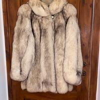 Giacca in vera volpe vintage-anni 90