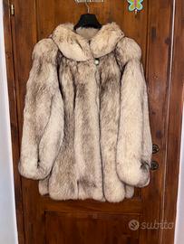 Giacca in vera volpe vintage-anni 90