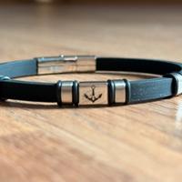 Bartoccini acciaio e silicone nero - new mai usato