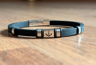 Bartoccini acciaio e silicone nero - new mai usato