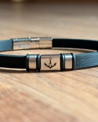 Bartoccini acciaio e silicone nero - new mai usato