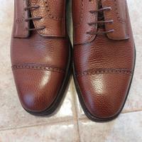 SCARPA UOMO IN PELLE MISURA 43 USATA 1 VOLTA