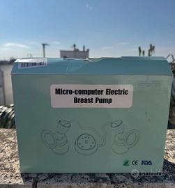 Tiralatte elettrico doppio con micro-computer –