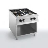 Cucina a Gas 4 Fuochi Silko NECG744 con Ante