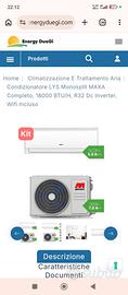 Climatizzatore inverter usato