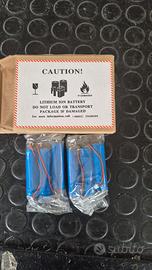 Pile ricaricabili stock