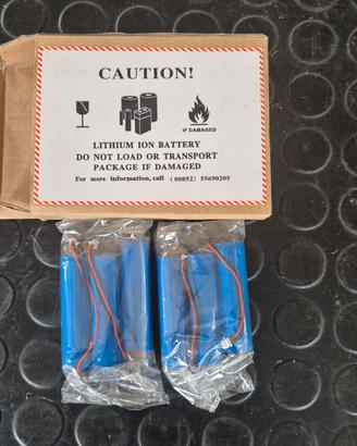 Pile ricaricabili stock