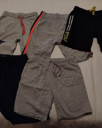 5 pantaloncini età 5/6 anni