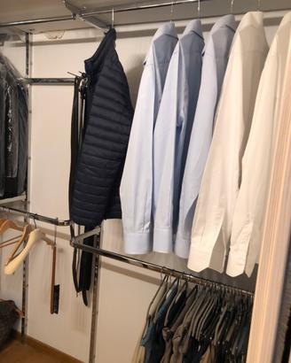 Struttura per cabina armadio