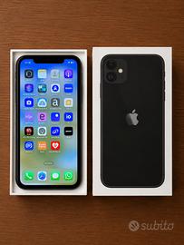 Apple Iphone 11 128 GB NERO batteria nuova 100%