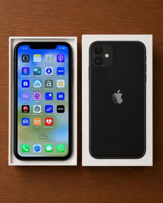 Apple Iphone 11 128 GB NERO batteria nuova 100%