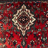 Tappeto persiano originale annodato a mano vintage